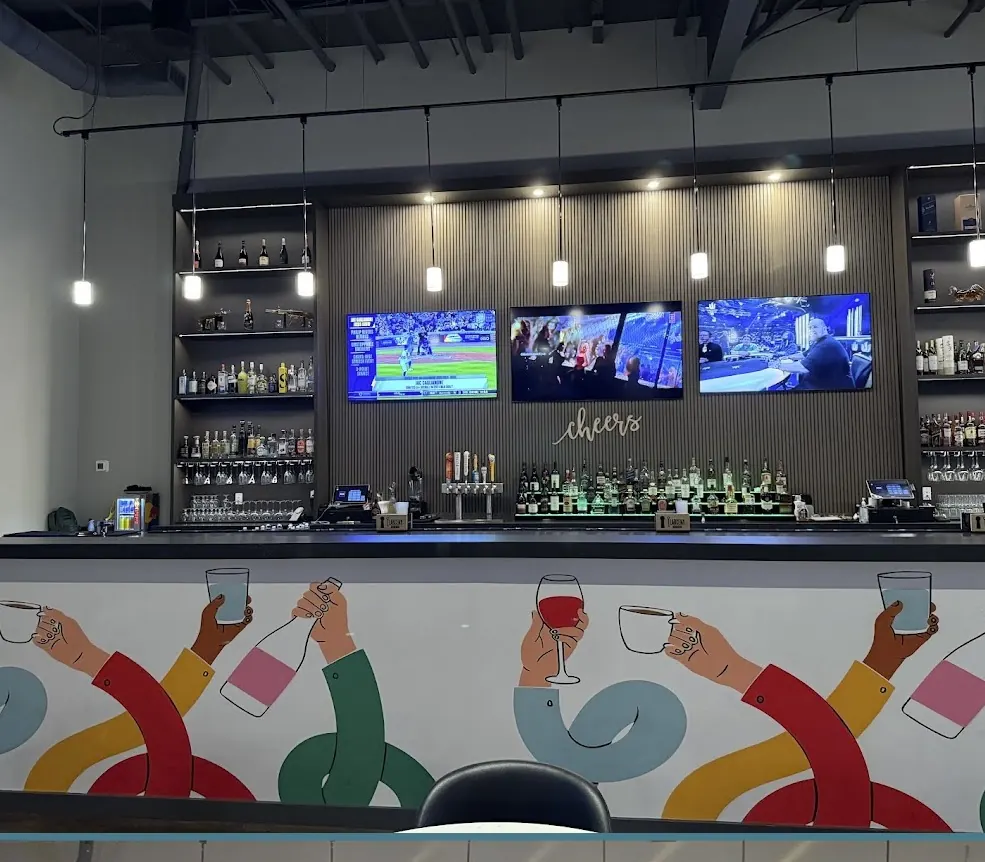 The bar at Bindaas Cumming, GA